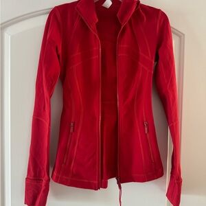 Lululemon red jacket size 0